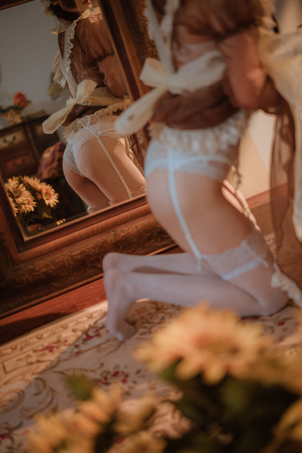 Cosplay 星野咪兔 – 透明女仆