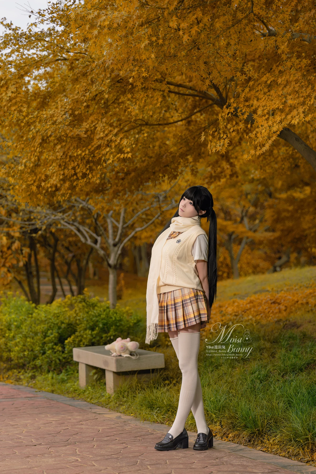 Cosplay 黏黏团子兔 – 冬の邂逅 小舞蹈