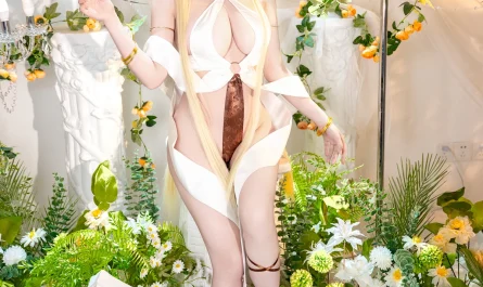 cosplay-清水由乃-–-白精灵-塞雷斯汀