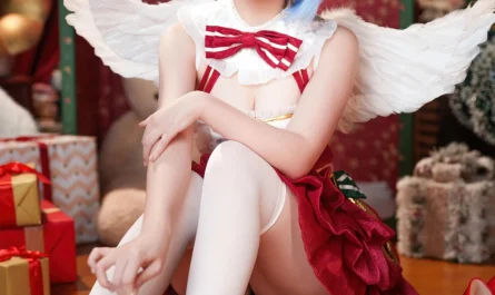 cosplay-seele麦麦-–-蕾姆-圣诞物语