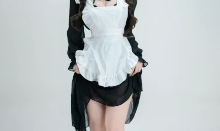 cosplay-bangni邦尼-–-枪械女仆