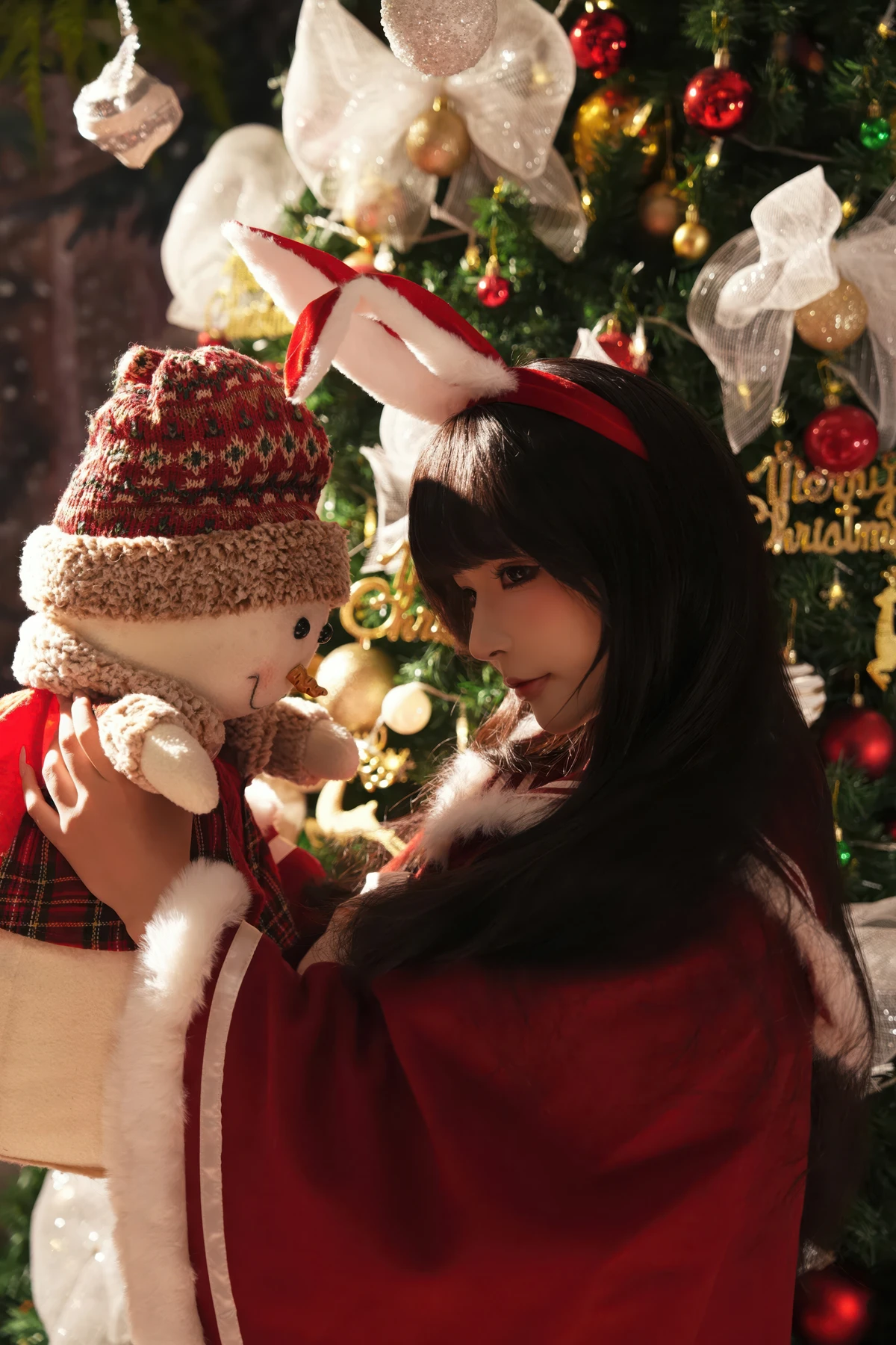 Cosplay Yuuhui玉汇 – 圣诞节特辑 告白夜 Set.01