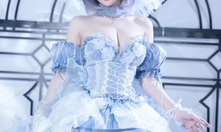 cosplay-清水由乃-–-柴郡废稿礼服