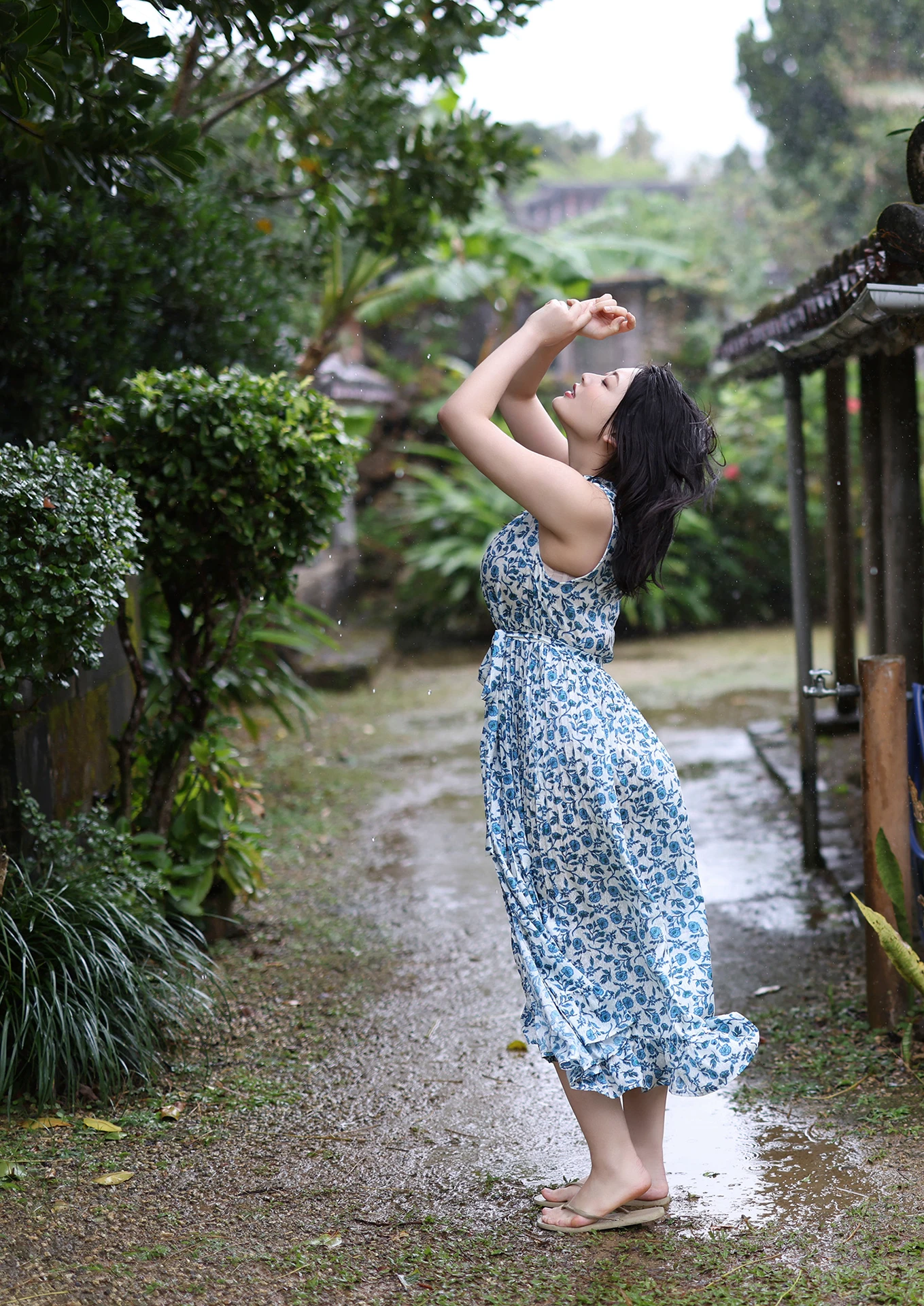 Kei Fubuki 風吹ケイ, スピサン グラビアフォトブック 「幕開-序」 Set.02