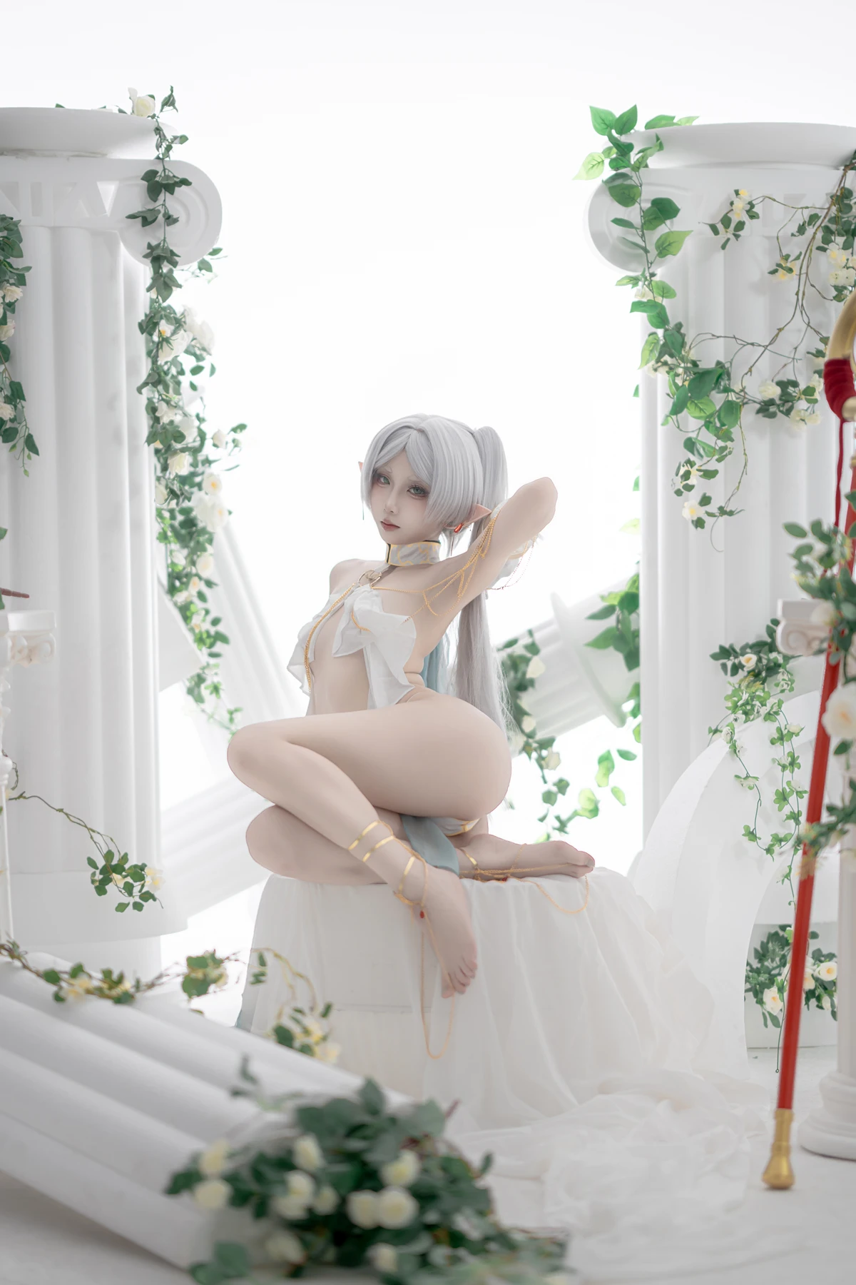 Cosplay 纸悦Etsu_ko – 葬送的芙莉莲 芙莉莲 舞娘