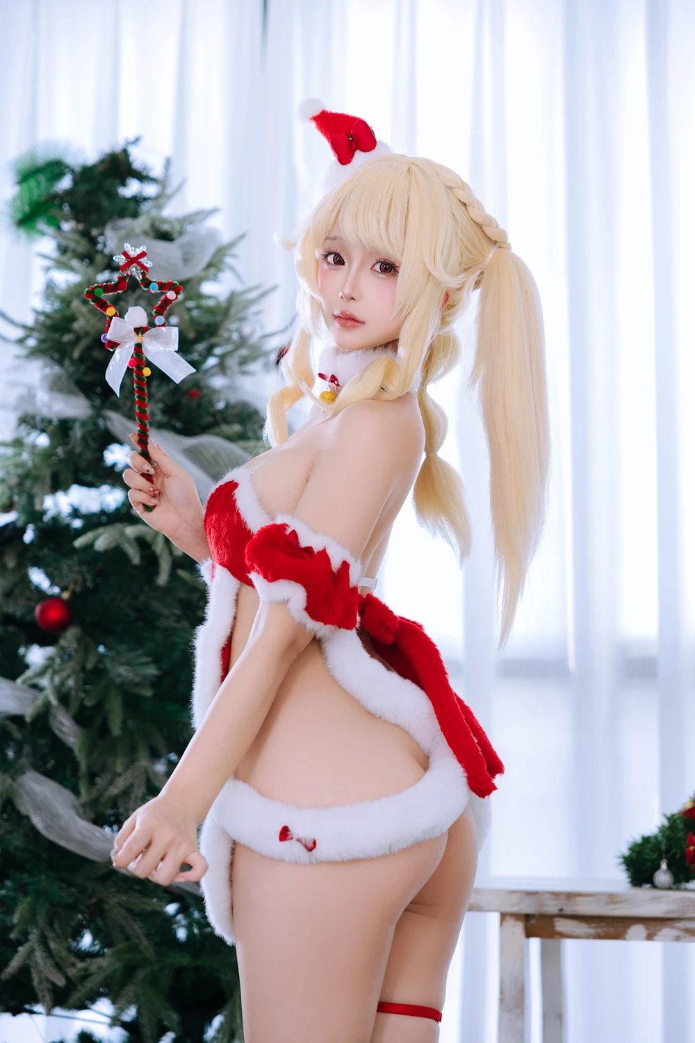 Cosplay Rinaijiao日奈娇 – 圣诞日 Set.01