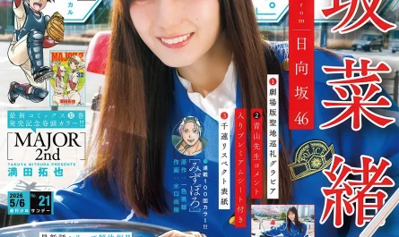 nao-kosaka-小坂菜緒,-shonen-sunday-2026-no.21-(週刊少年サンデー-2026年21号)