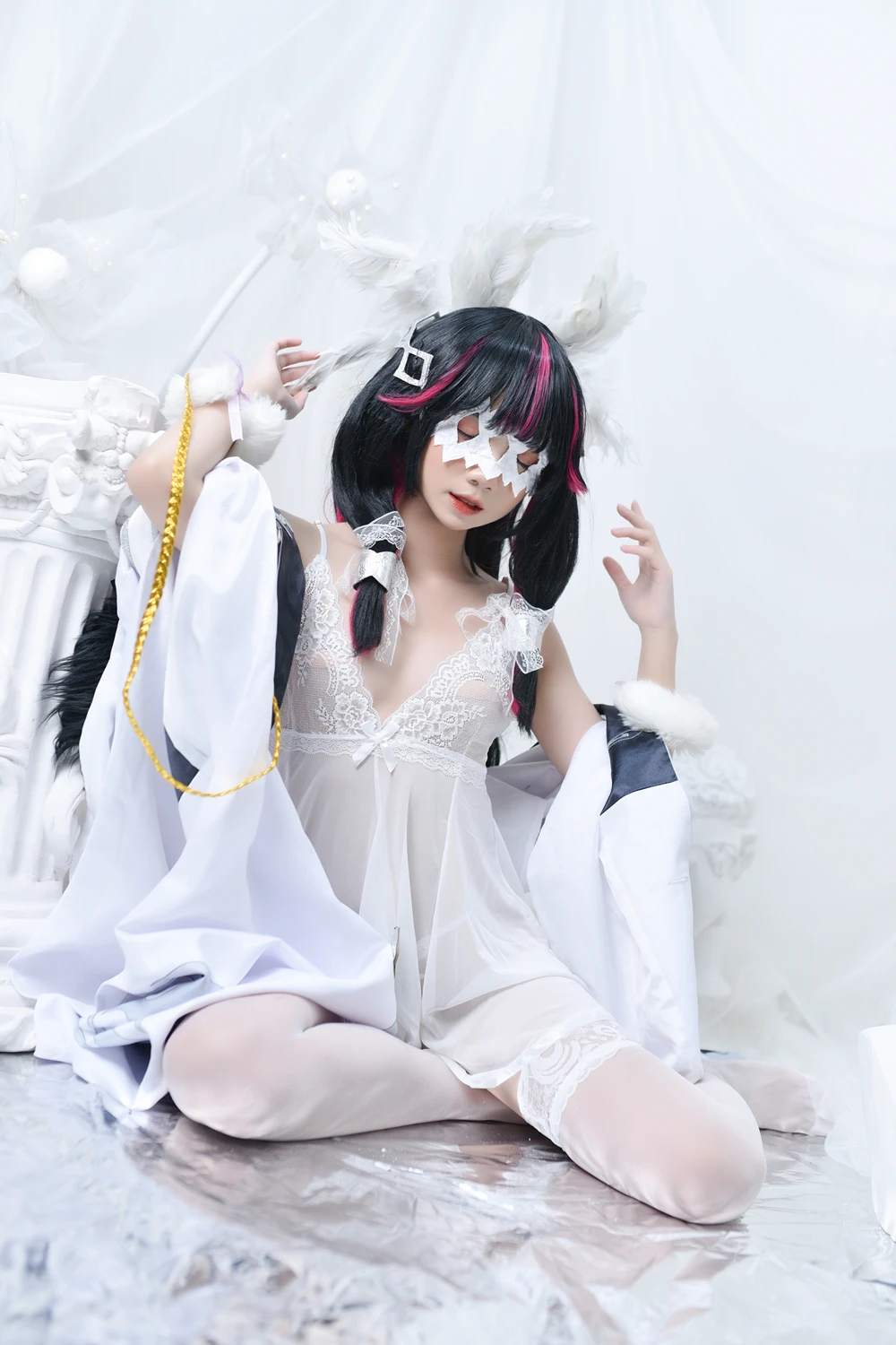Cosplay PoppaChan – 原神 哥伦比娅·希珀塞莱尼娅